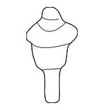 90467A0016C0 - Body: Outer Cover Retainer for Scion: iM, iQ, tC, xB | Toyota: Avalon, C-HR, Corolla, Corolla iM, FJ Cruiser, Land Cruiser, Matrix, Mirai, MR2 Spyder, Prius, Prius Plug-In, Prius V, RAV4, Sequoia, Solara, Tacoma, Tundra Image