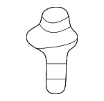 9015960425 - Body: Storage Box Door Bolt for Toyota: MR2 Spyder Image