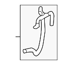 15797572 - Body: Vacuum Hose for Saturn: Sky Image