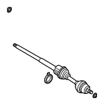 36003640 - Front Drive Axle: Axle Assembly for Volvo Image
