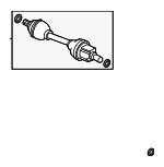 36003638 - Front Drive Axle: Axle Assembly for Volvo Image