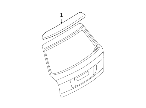 Spoiler for 2007 Audi A4 Quattro #0
