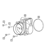 68271245AA - Fuel and Accelerator Pedal: Throttle Body To Intake Seal for Dodge: Challenger, Charger, Durango | Jeep: Grand Cherokee | Ram: 1500 Image