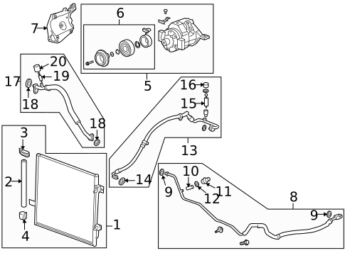 Hoses & Pipes for 2010 Hummer H3T #0