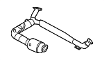 982254400AA - : Catalytic Converter for Porsche: 718 Boxster, 718 Cayman Image