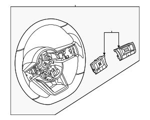 484306RF3E - : Steering Wheel for Nissan: Rogue Image