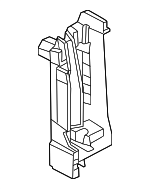 17119846989 - : Radiator Support Side Panel for Mini: Countryman Image