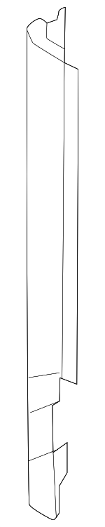 17119846987 - : Radiator Support Side Panel for Mini: Countryman Image