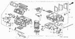 79195SF1003 - Electrical/Exhaust/Heater/Fuel: HOLDER, ROD for Acura Image