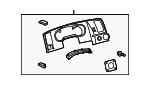 554030C110 - Body: Inst Cluster Panel for Toyota: Sequoia Image