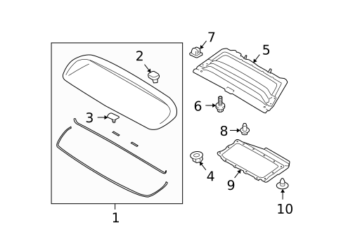 Exterior Trim - Hood for 2013 Subaru Forester #0