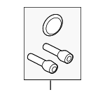 LR061387 - Brakes: Parking Brake Actuator Seal Kit for Land-Rover Image image