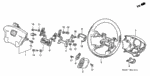 78522SZ3A51 - Chassis: SPACER for Honda Image