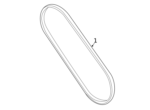 Belts & Pulleys for 2019 Mitsubishi Outlander PHEV #0