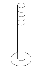 32137618 - Suspension: Mount Bushing Bolt for Volvo Image