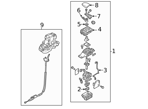 Center Console for 2017 Genesis G90 #1