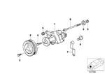 32421704636 - Steering: Pulley for BMW Image