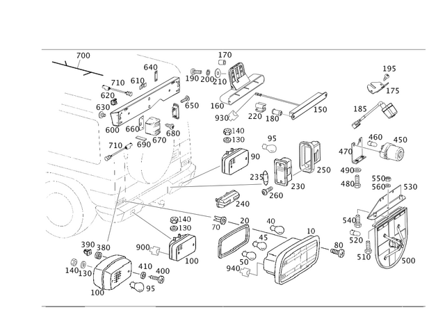 4638200309 - : Housing for Mercedes-Benz Image