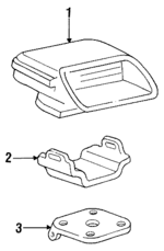 20674186 - : High Mount Lamp Support for GM Image