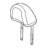 5C5881901AFKYY - Body: Headrest for Volkswagen Image