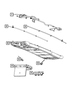 68086999AB - Electrical: Overhead Console Wiring for Mopar Image