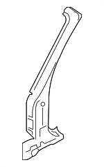 41217193287 - Body: Hinge Pillar for BMW: 128i, 135i, 135is Image