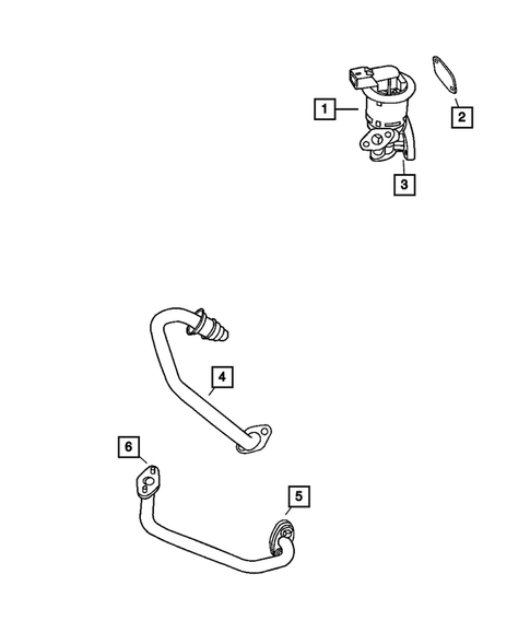 EGR System for 2009 Dodge Challenger #0
