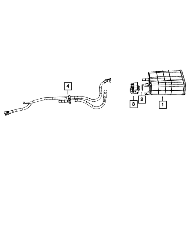 4766519AC - Emission Controls: Vapor Canister for Mopar Image