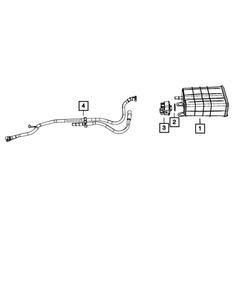 Vacuum Canister/Leak Detection Pump for 2009 Dodge Journey #0