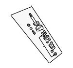 4522060110 - Steering: Intermediate Shaft for Toyota: Land Cruiser Image