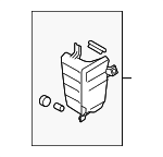 96850902 - Engine: Resonator Assembly for Chevrolet: Aveo, Aveo5 | Pontiac: G3 Image