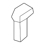 51419461623 - Body: Lock Knob Guide for BMW: 840i, 840i Gran Coupe, 840i xDrive, 840i xDrive Gran Coupe, M8, M8 Gran Coupe, M850i xDrive, M850i xDrive Gran Coupe Image