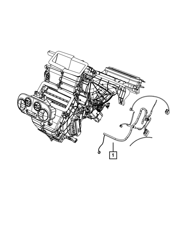 68096466AA - Electrical: Heater Wiring for Mopar Image