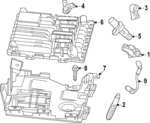 84942082 - : Mount Bracket for Cadillac: CT5 Image