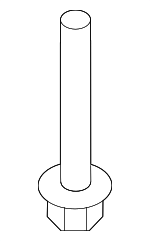 9008011638 - Suspension: Engine Cradle Bolt for Toyota: Sienna Image