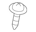 998650516B - Body: Door Trim Panel Screw for Mazda: 2, 3, 5, 6, CX-3, CX-30, CX-5, CX-50, CX-7, CX-70, CX-9, Miata, MX-30 EV, MX-5 Miata, Protege, Protege5, RX-8 Image