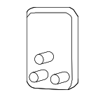 7C3Z3622604APPTM - Body: Handle, Outside for Ford: F-250 Super Duty, F-350 Super Duty, F-450 Super Duty Image