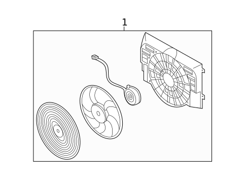 Condenser Fan for 2008 Land Rover Range Rover #0
