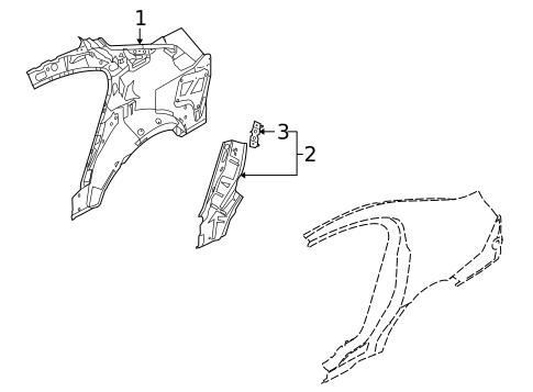 Inner Structure for 2009 Lincoln MKS #0