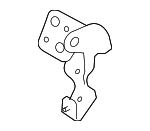 9S4Z54613B91A - Body: Hinge for Ford: Focus Image