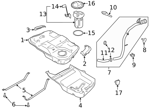 Hardware, Fasteners & Fittings for 2016 Ford Fusion #0