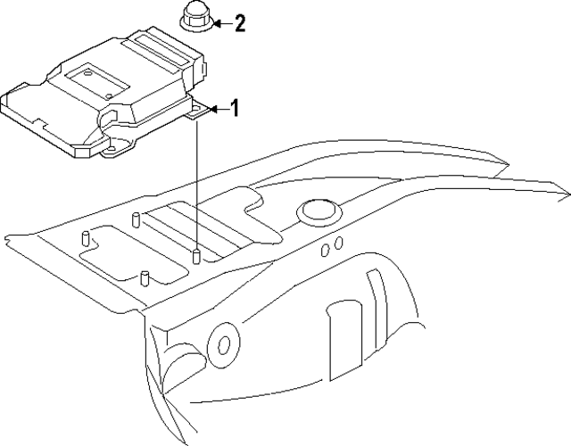 4KE907777AN - Electrical: Control Module for Audi Image