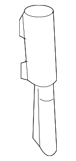 55054AA020 - Body: Stopper for Scion: xB | Toyota: Camry, FJ Cruiser, RAV4, Sienna, Solara Image