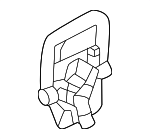 85795S900NNB - Body: Lower Quarter Trim Hook for Hyundai Image