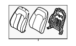 88403E6KD1S9G - Body: Seat Back Assembly for Hyundai Image