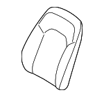 88450C1110 - Body: Seat Back Pad for Hyundai Image