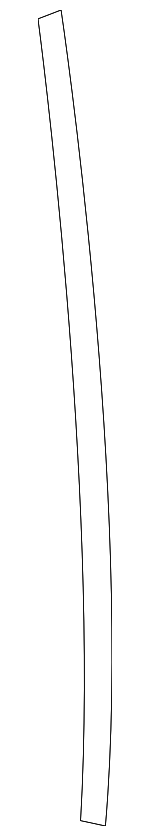 CGE000460 - Body: Front Molding Seal for Land Rover: LR3, LR4 Image