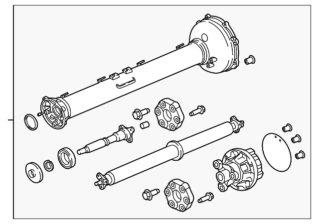 2014-2019 Chevrolet Corvette Driveline Support 84016822