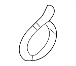 548472C000 - Suspension: Stabilizer Bar Clamp for Hyundai Image