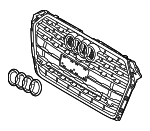 8W0853651BRSJZ - : Grille Assembly for Audi: A4, A4 Quattro Image